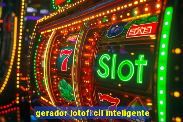 gerador lotof谩cil inteligente